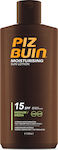 Piz Buin Moisturising Waterproof Sunscreen Lotion for the Body SPF15 200ml