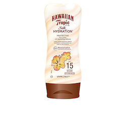 Hawaiian Tropic Silk Hydration Waterproof Sunscreen Lotion for the Body SPF15 180ml