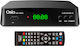 Osio OST-2660D Ψηφιακός Δέκτης Mpeg-4 Full HD (1080p) με Λειτουργία PVR (Εγγραφή σε USB) Σύνδεσεις HDMI / USB