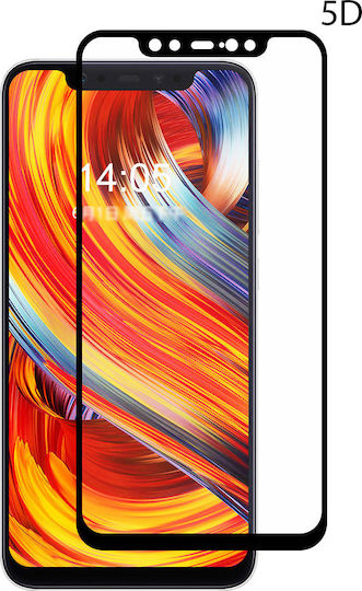 Powertech 5D Full Glue Full Face Tempered Glass (Mi 9)