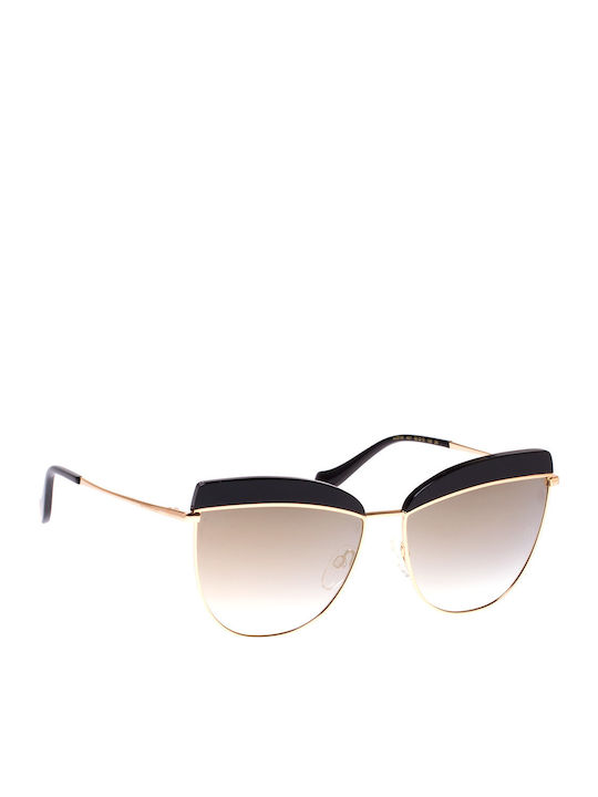 Ana Hickmann Women's Sunglasses with Black Meta...
