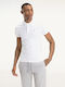 Tommy Hilfiger Ανδρική Μπλούζα Polo Κοντομάνικη Λευκή