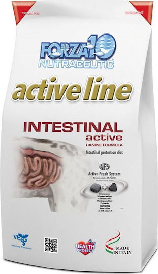 Forza10 Active Line Intestinal 4kg Dry Food for Dogs Diet with Rice and Fish