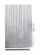 Import Hellas Σιλικόνη Shower Curtain 240x200cm Transparent 4678