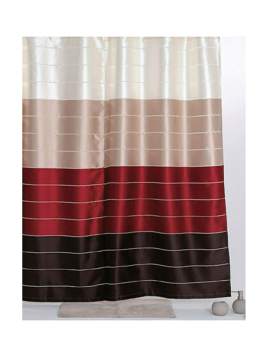 Import Hellas Multi Fabric Shower Curtain 180x2...