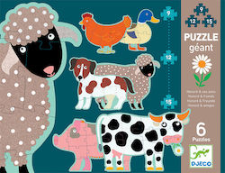 Kinderpuzzle Farm Animals für 3++ Jahre 36pcs Djeco