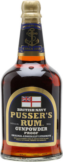 British Navy Gunpowder Ρούμι 3 Ετών 54.5% 700ml