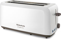 Taurus Mytoast Duplo Prăjitor de pâine 2 sloturi 1450W Alb