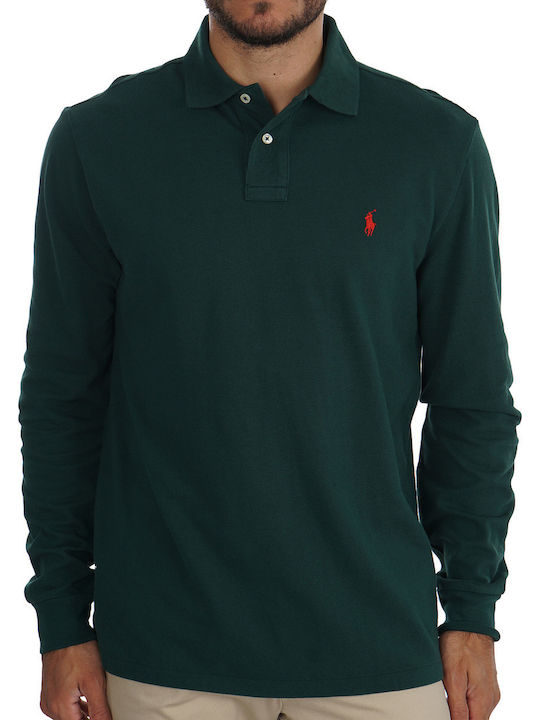 Polo Long Sleeve Blouse Green