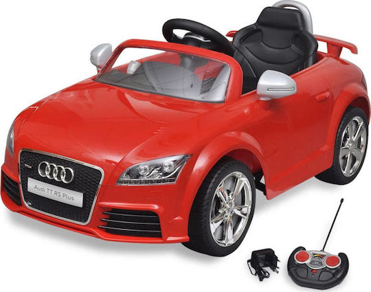 Audi TT RS Μονοθέσιο με Τηλεκοντρόλ Τύπου 6 Volt Κόκκινο για 3+ Ετών