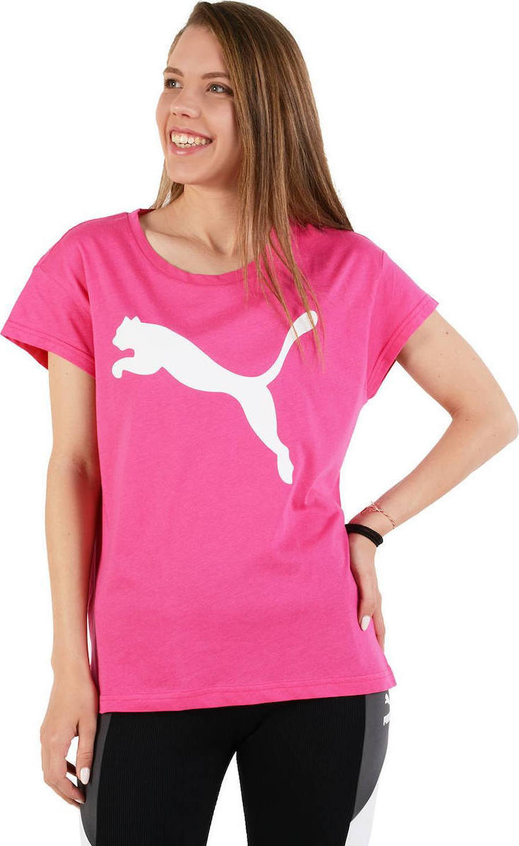 puma active logo tee