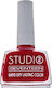 Seventeen Studio Rapid Dry Lasting Color Gloss Βερνίκι Νυχιών Quick Dry Μπορντό 107 12ml