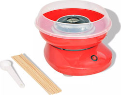vidaXL Zuckerwattemaschine 26cm Rot