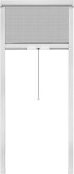 vidaXL Σίτα Παραθύρου Κάθετης Κίνησης Λευκή από Fiberglass 150x60cm 141569