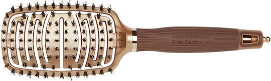 Olivia Garden Nanothermic C+ I Flex Haarbürsten Gold