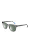 Urban Owl Waren Men's Sunglasses with Gray Acetate Frame and Gray Lenses