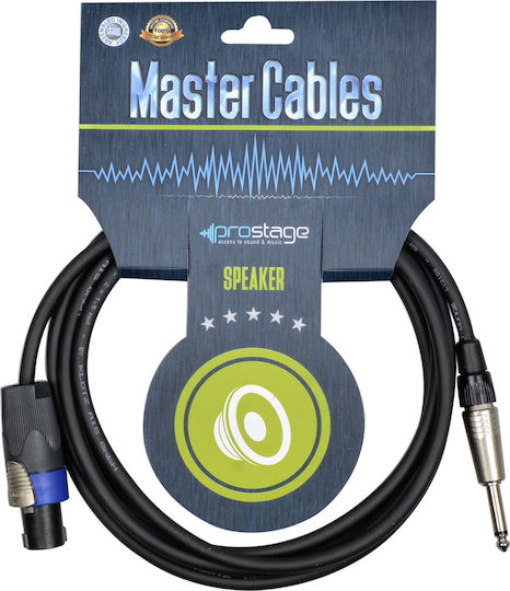 Prostage Cable Speakon male - 6.3mm male 1m (SPJ-01)