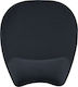 Durable 832901 Mouse Pad (220mm) with Wrist Support Black