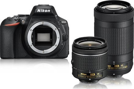 Nikon DSLR Φωτογραφική Μηχανή D5600 Crop Frame Kit (AF-P DX 18 