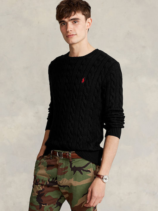 Ralph Lauren Пуловер с дълъг ръкав Черен