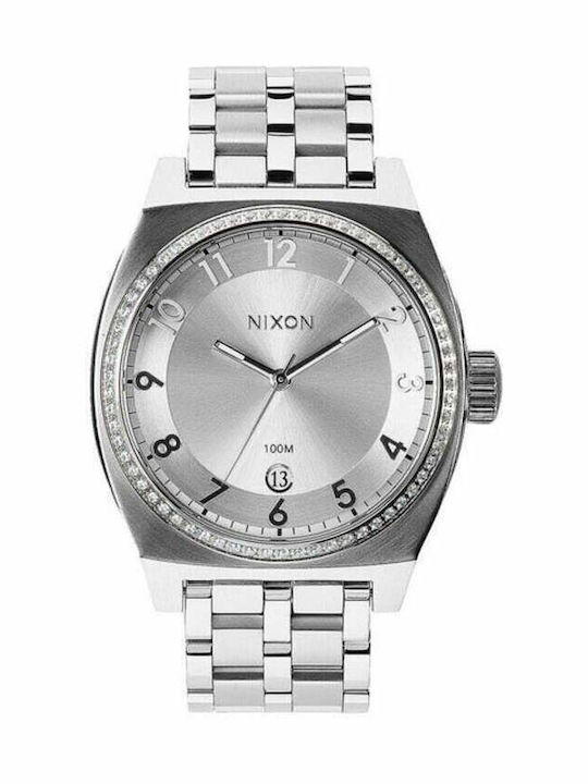 Nixon Women's Watch with Silver Metal Bracelet