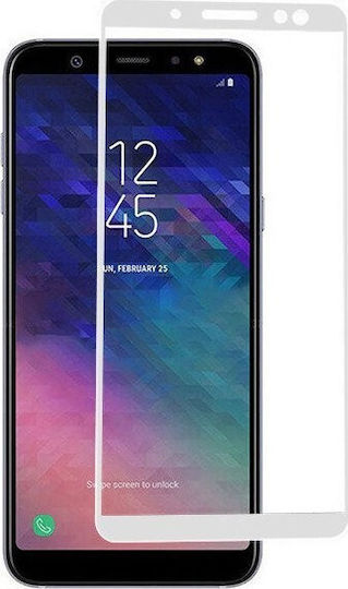 5D Пълно лепило Закалено стъкло за цялото лице (Galaxy A6 2018)