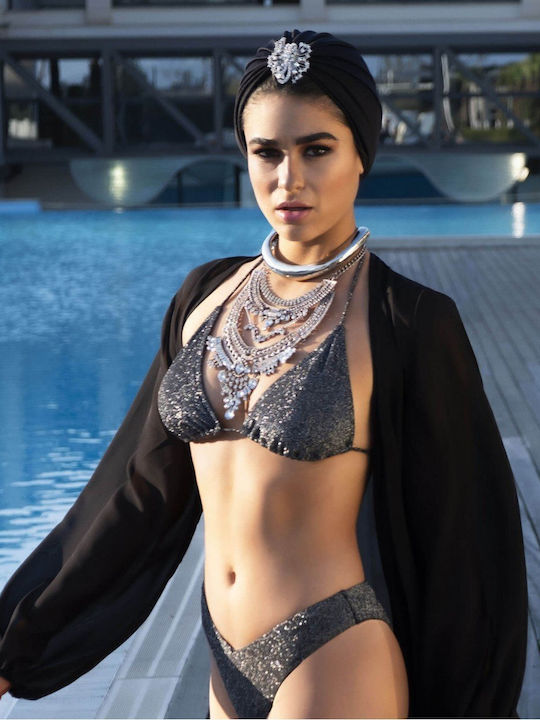 BP-2148 Bikini Triangle Black