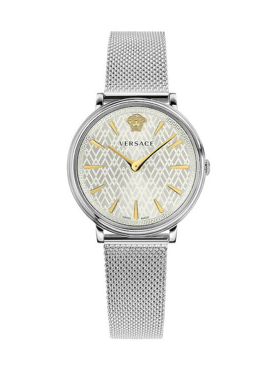 Women's Watch 38mm Battery with Silver Stainless Steel Bracelet