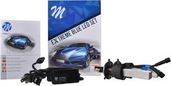 M-Tech Lămpi Autoturismului & Motocicletei Extreme Blue Led Set H4 LED 6500K Alb rece 9-36V 40W 2buc