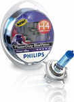 Philips Λάμπες Αυτοκινήτου & Μοτοσυκλέτας MasterDuty BlueVision H4 Αλογόνου Λευκό 24V 75W 2τμχ