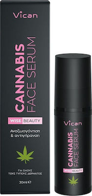 Vican Wise Beauty Cannabis Face Serum 30ml