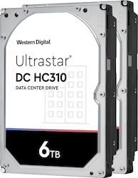 Western Digital DC HC310 6TB HDD Σκληρός Δίσκος 3.5" SAS 3.0 7200rpm με 256MB Cache για Server