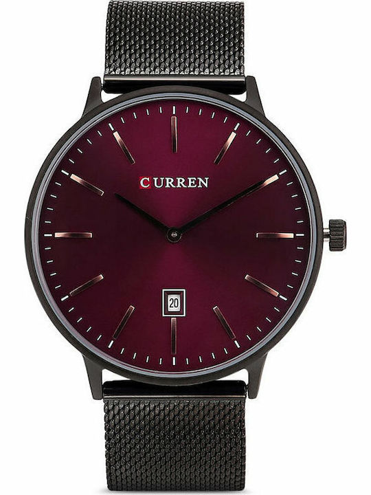 Curren Men's Watch 41mm Battery with Metal Brac...