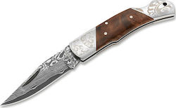 Boker Magnum Damascus Duke Σουγιάς Καφέ