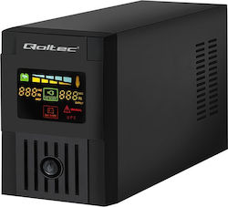 Qoltec Monolith 600VA UPS Line-Interactive 360W cu 2 Schuko Prize