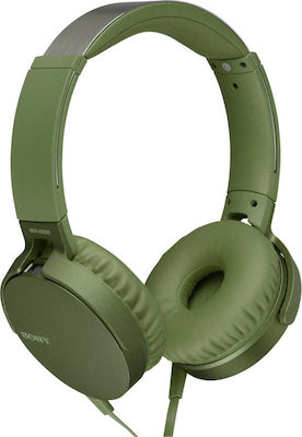 Sony MDR-XB550AP Cu fir Pe ureche Căști Kaki MDRXB550APG.CE7