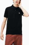 Ανδρικό T-shirt Κοντομάνικο Polo Μαύρο L1212-031