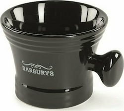 Barburys Garibaldi Shaving Mug Shaving Bowl Black