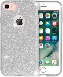 Forcell Silicone Back Cover Silver (iPhone 5/5s/SE)