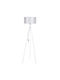 Fylliana Floor Lamp H150xW40cm. with Socket for Bulb E27 White
