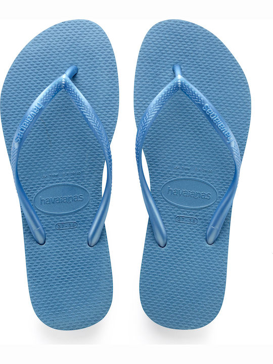 Havaianas Slim Damen Zehentrenner in Hellblau F...