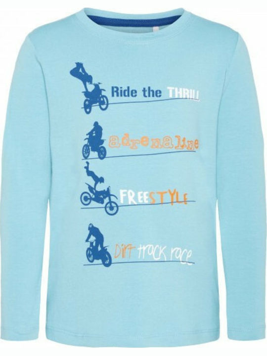 Name It Kids Blouse Long Sleeve Light Blue