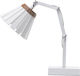 Artekko Apollo Office Lamp with Foldable Arm in White Color