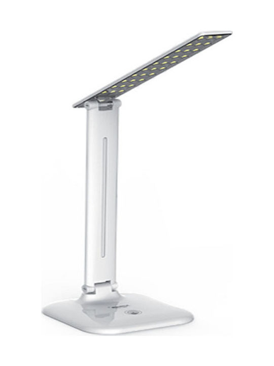 Elmark Folding Office LED Lighting White 955LED101T/WH