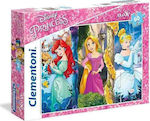 Puzzle pentru Copii Disney Princess pentru 4++ Ani 60buc Clementoni