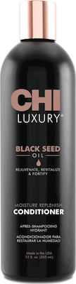 CHI Luxury Black Seed Conditioner για Ενυδάτωση για Ξηρά Μαλλιά 355ml