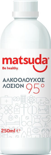 Syndesmos Matsuda Алкохолен Лосион 95 Градуса Дезинфектант За Ръце 250мл Без Аромат