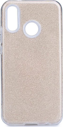 Forcell Shining Back Cover Σιλικόνης Χρυσό (Huawei P Smart 2019 / Honor 10 Lite)