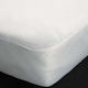 Vesta Home Протектор за матрак Кинг Сайз Водоустойчив Домна Бял PU 180x200+30бр