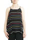 Superdry Ricky Cami Women's Summer Blouse with Straps Black